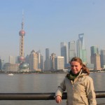 Am Bund, Blick auf das Finanzviertel Shanghais: Pudong