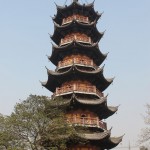 Pagode beim Long Hua Tempel