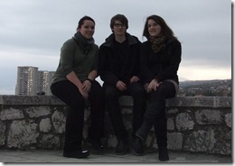 v.l. Katja, Ruben, Theresa