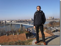 Blick von der Festung auf Novi Sad