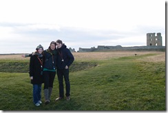 Mit Mirjam und Kelsey in Scarborough Castle